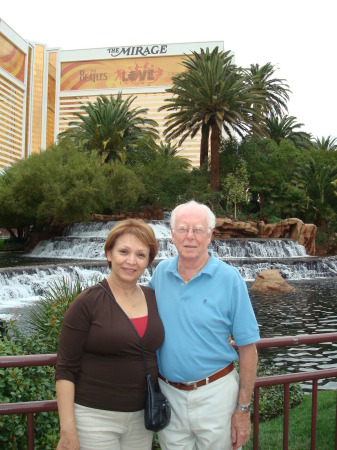 Roy and me in Las Vegas