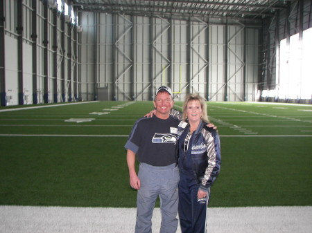 At Seahawks HQ - Winter 2009