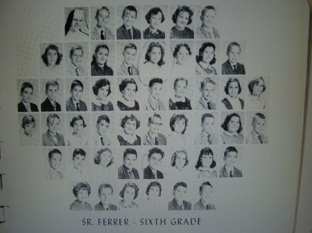 Sr. Ferrer-6th grade, taken 1961