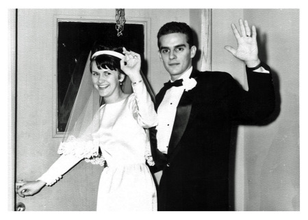 Cathie and Denis Wedding December 1965