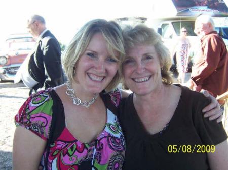 me and mom - New Mexico May 2009