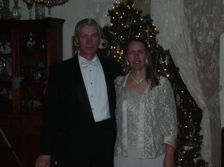 Wife  and I  at Christmas