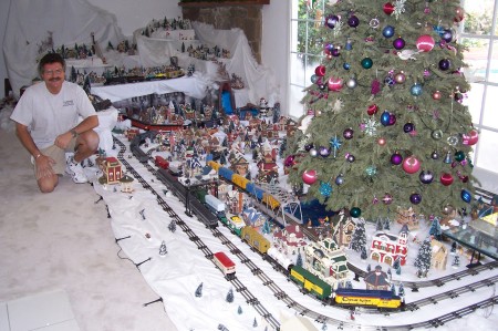 2008 Holiday train layout
