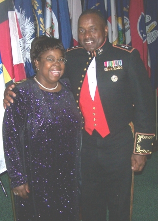 Linda and MajGen Willie Williams, USMC