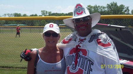 Me & the Buckeye Guy - Aug. 2009