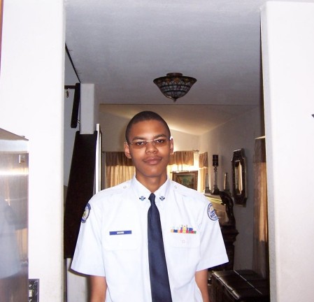 Chris Jr. ROTC PIC