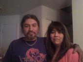 My husband Patrick and me