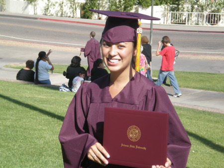 My daughter Angela-an ASU graduate!