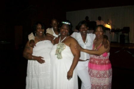 My all white afair birthday party