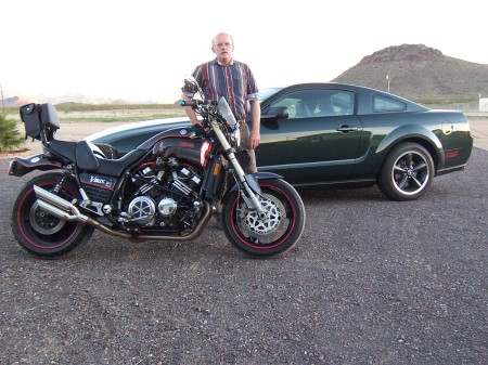 Mustang, another Vmax, & Me