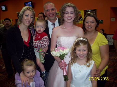 Carrie, Billy,Mandi, Shannon and grand babies