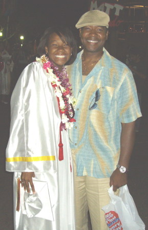 2007 Graduation: Jazz and her Dad