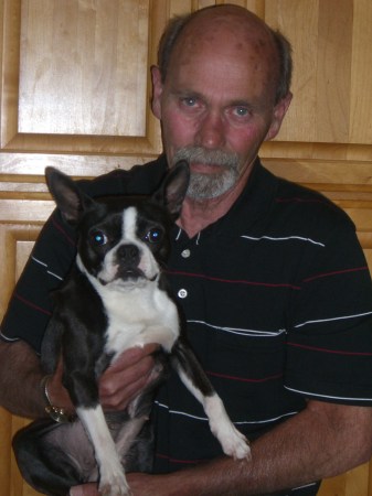 June 2009 with my Boston Terrier, Zoey
