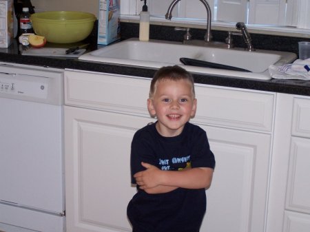 Charlie in Kitchen