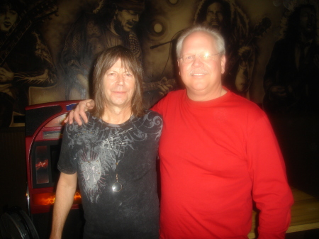Me and Pat Travers (one of my favs)