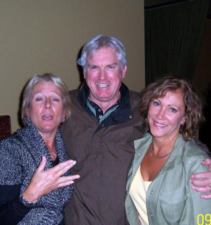 Terri Peterson (wife of Gary), Jim Bull and me