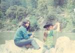 Kathy & Suzie Rowe Fishing  Stevens Creek 196