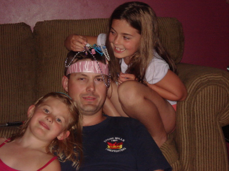 My son and grandaughters 2009