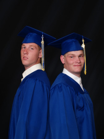 Boys graduation pic