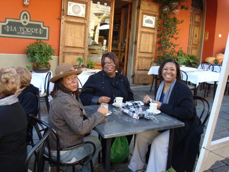 Cafe in Alto Montecatina, Italy Nov 2009