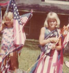 Julie and Betty July 4th Parade