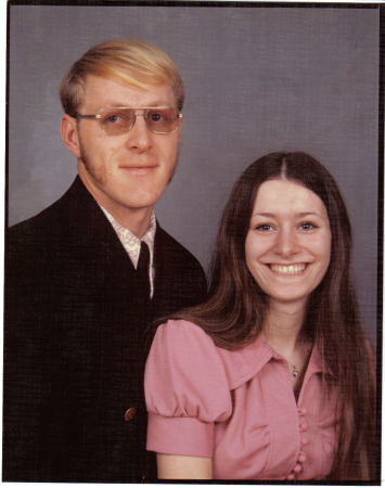 me and my husband Rodney from1973