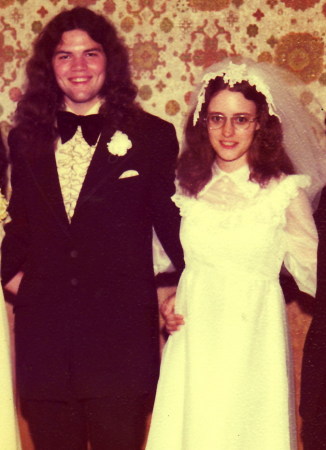 our wedding 1976