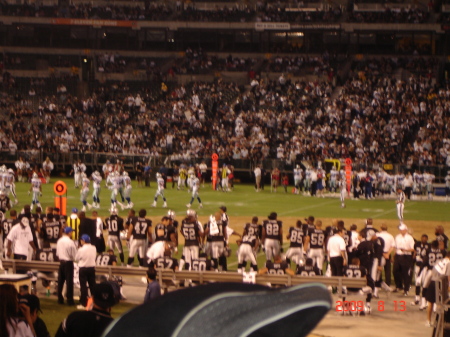 Raiders vs. Dallas Game