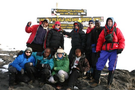 Top of Mt. Kilimanjaro