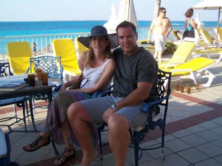 me and jen in Cancun
