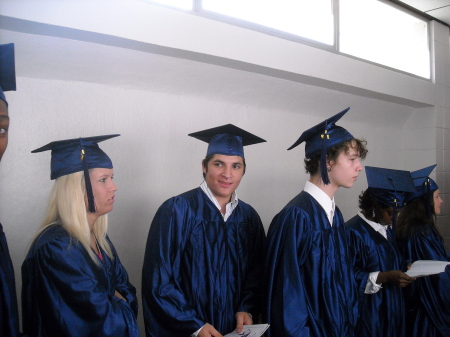Joshua Graduating