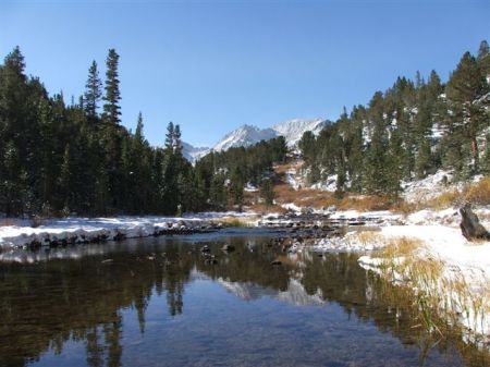High Lake in the Sierra's Mammoth Lake Area