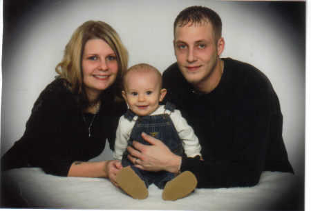 My Oldest Son ,His Fiancee &My Grandson