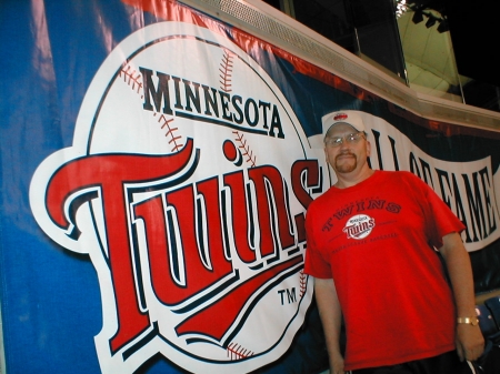 Billy at the TWINS game