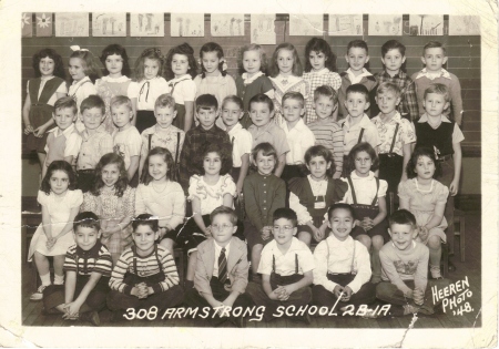 JIM BENDIG 2nd GRADE ARMSTRONG SCHOOL 1948