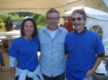With ex wife and Paul DiMeo