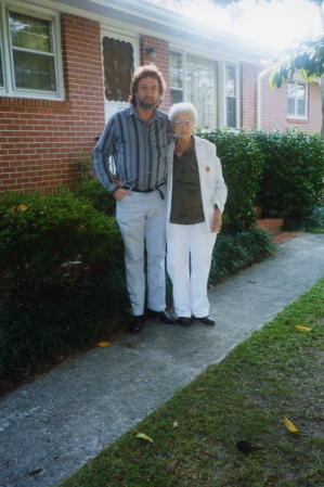 In Front of her Daughter's Home