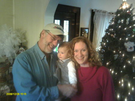 ME DAD AND MARLIE CHRISTMAS 2008