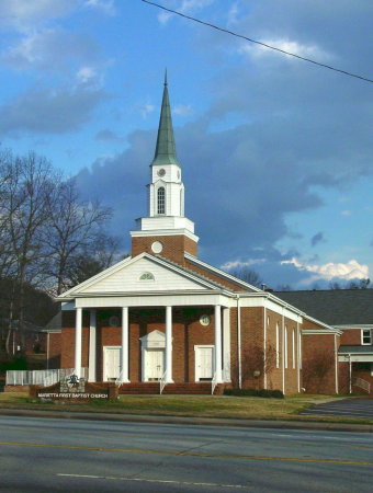 My church, Marietta First Baptist