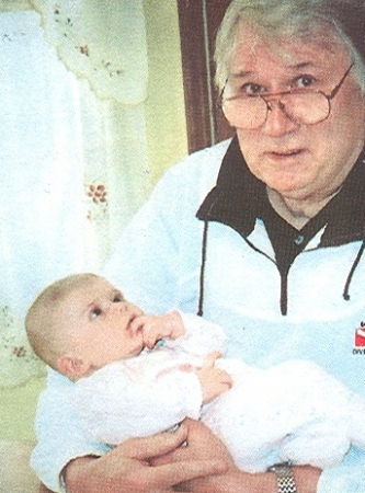 SECOND GRANDAUGHTER AND GRANDFATHER.......2005