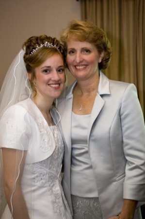 Maria and Me on her wedding day!
