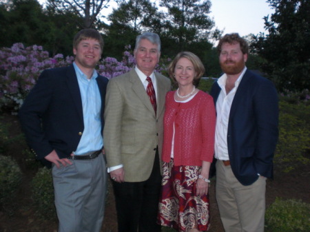 Andrew. Charles, Mary and Chris