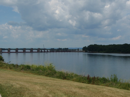 Dam on Mississippi River
