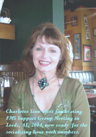 Charlotte Sims, Facilitator FMS Support Group