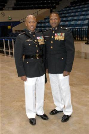 Cols Heard and Williams, USMC