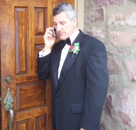 Eric on phone 2007