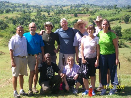 Haiti October 2009 -- Me and my team I led