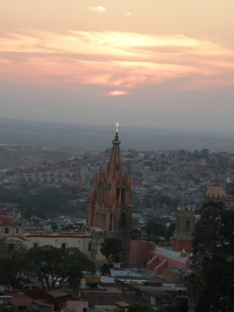 San Miguel at Sunset