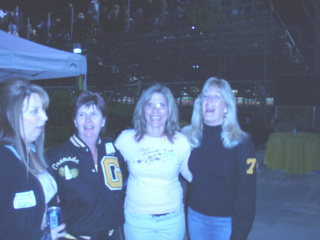 Me,Marjo M.,Cheryl H. and Rosalie at Reunion