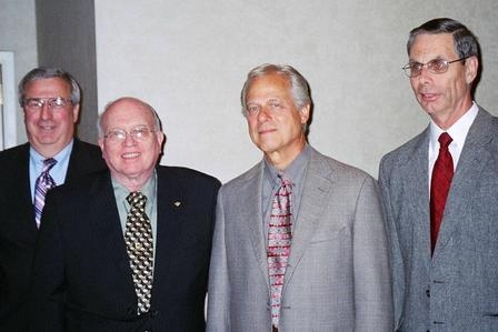 Ray Davis, Pastor Rice, Carl Ashlock & Charles
